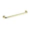 Kibi Circular 24-Inch Stainless Steel Grab Bar - Brushed Gold KGB1024BG - alternate 1
